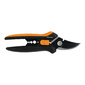 Ножницы для цветов Fiskars Solid SP14 черный / оранжевый  (1051601)