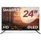 Телевизор Триколор P24HH302,  SMART TV,  24",  голос,  черный