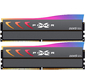 Память DDR5 2x16GB 6400MHz Silicon Power SP032GXLWU64AFDK Xpower Storm RGB RTL Gaming PC5-51200 CL32 DIMM 288-pin 1.4В kit single rank с радиатором Ret