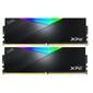 Memory Module ADATA XPG Lancer RGB DDR5 Общий объём памяти 32Гб Module capacity 16Гб Количество 2 6400 МГц Множитель частоты шины 32 1.4 В RGB черный AX5U6400C3232G-DCLARBK