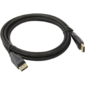 Vention DP Male to Male Cable 2M Cotton Braided Black