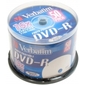 Диск DVD-R Verbatim 4.7 Gb,  16x,  Cake Box  (50),  Thermal Print  (50 / 200)