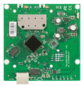 MikroTik 911 Lite5 dual with 600MHz Atheros CPU,  64MB RAM,  1x LAN,  built-in 5Ghz 802.11a / n  2x2 two chain wireless,  2xMMCX connectors,  RouterOS L3
