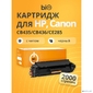 Bion BCR-CB435 / CB436 / CE285A Картридж для HP Pro 1102 / 1104 / 1106 / 1107 / 1108 / 1109 / 1102 / 1104 / 1106 / 1107 / 1108 / 1109 / M1132 / M1212NF / M1212MFP / 1217NFW, Canon LBP6000 / BP6018 / MF3010  (2000  стр.), Черный,  с чипом