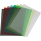Обложки для переплета пластик A4  (0.25 мм) прозрачные 100 шт,  ГЕЛЕОС [PCA4-250]