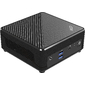 Неттоп MSI Cubi N ADL-019RU slim N100  (0.8) 4Gb SSD128Gb UHDG Windows 11 Professional 2xGbitEth WiFi BT 65W черный  (9S6-B0A911-220)