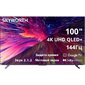Телевизор QLED Skyworth 100" 100Q79G Google TV Frameless фиолетовый 4K Ultra HD 120Hz DVB-T DVB-T2 DVB-C DVB-S DVB-S2 USB WiFi Smart TV