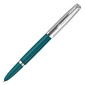 Ручка перьев. Parker 51 Core  (CW2123506) Teal Blue CT F сталь нержавеющая подар.кор.