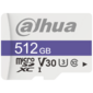 Карта памяти DAHUA 512GB MicroSD C10 / U3 / V30 FAT32 Memory card R / W 85MB / s / 80MB / s