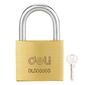 Замок навесной Deli DL508905 латунный,  40мм