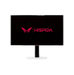 Монитор HISPIDA 27'' 2560x1440,  OLED,  178 / 178,  0.03ms,  250nit,  1.5M:1,  280Hz,  2xDP 1.4 / 2xHDMI 2.1,  noUSB-A,  FreeSync,  LowBlueLight,  LTSP,  ExtPWR,  VESA 100x100,  Black,  1y
