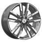 Легковой диск КиК 8, 0 / 20 5*108 Diamond gloss graphite