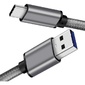 Кабель-адаптер USB 3.1 Type-Cm --> USB 3.0 Am,  2метра  Telecom <TC403M-2M>