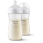 Бутылочка для кормления 330 мл,  2 шт,  серия NATURAL Response,  пластик