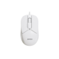 Мышь A4Tech Fstyler FM12 белый оптическая  (1200dpi) USB  (3but)