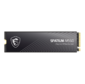 Твердотельный накопитель SSD MSI M.2 2280 2TB SPATIUM M560 Client SSD S78-440Q940-P83,  PCIe Gen4x4 with NVMe,   3D TLC,  R /  W 4900 /  4400