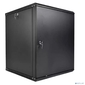 ЦМО Шкаф телекоммуникационный настенный разборный ЭКОНОМ 12U  (600 x 650) дверь металл,  цвет черный  (ШРН-Э-12.650.1-9005)