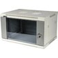 Шкаф коммутационный Lanmaster TWT-CBWPG-18U-6X6-GY 18U 600x600мм пер.дв.стекл задн.дв.спл.стал.лист 60кг серый
