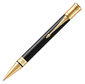 Ручка шариков. Parker Duofold K74  (CW1931386) Black GT M черн. черн. подар.кор.