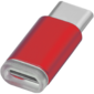 Greenconnect Переходник USB Type C на micro USB 2.0,  M / F,  Greenconnect,  красный,  GCR-UC3U2MF-Red (GCR-UC3U2MF-Red)