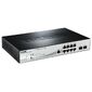 D-Link DGS-1210-10P / ME / A1A,  Managed Gigabit Switch with 8 10 / 100 / 1000Base-T PoE + 2 SFP Ports