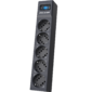 Surge protector Pilot sG-Max 5 outlets  (GP),  15А / 3.3 kVt,  automatic circuit-breaker,  1.8 m,  gfaphite