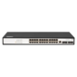 SNR Управляемый коммутатор уровня 2+,  24 порта 10 / 100 / 1000Base-T,  4 порта 1 / 10G SFP+,  встроенный БП ~220V AC