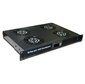 Блок 6-и вентиляторов Lanmaster 1U с термостатом TWT-CBB-FANB6-RACK-T  (упак.:1шт) 1м