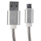 Cablexpert Кабель USB 2.0 CC-G-mUSB02S-1M AM / microB,  серия Gold,  длина 1м,  серебро,  блистер