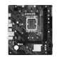 ASROCK H610M-H2 / M.2 D5,  LGA1700,  H610,  2*DDR5,  HDMI+DP,  4xSATA3 6.0  (RAID),  M.2 Socket,  USB 3.2,  USB2.0,  mATX