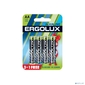 Ergolux  Alkaline LR6 BL 3+1 (FREE)  (LR6 BL3+1,  батарейка, 1.5В)   (4 шт. в уп-ке)