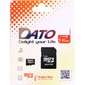 Флеш карта microSDHC 16Gb Class10 Dato DTTF016GUIC10 + adapter