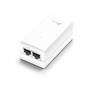 TP-Link TL-POE2412G Инжектор Passive PoE 24 В,  1 гигабитный порт PoE,  1 гигабитный порт без PoE,  бюджет PoE 12 Вт,  пластиковый корпус