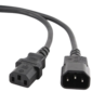 Cablexpert Кабель питания сист.блок-монитор 3м,  C13-C14,  3х1кв.мм.,  черный,  с зазем.  (PC-189-1-3M)