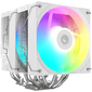 Устройство охлаждения (кулер) ID-Cooling Frozn A620 Pro Se ARGB Soc-AM5 / AM4 / 1200 / 1700 / 1851 серебристый / белый 4-pin 15-27.2dB Al+Cu 260W 1190gr Ret  (FROZN A620 PRO SE ARGB WHITE)