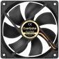 Вентилятор 12В DC ExeGate ExtraSilent ES12025H3P  (120x120x25 мм,  Hydraulic bearing  (гидродинамический),  3pin,  1450RPM,  24dBA)