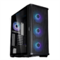 ZALMAN Z10 PLUS,  ATX,  BLACK,  WINDOW,  2x3.5",  2x2.5",  2xUSB3.0,  1xUSB 3.1 Type-C,  FRONT 3x140mm ARGB,  REAR 1x120mm ARGB