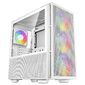 Deepcool CH560 WH без БП,  боковое окно  (закаленное стекло),  3x140мм ARGB вентилятор спереди и 1x120мм ARGB вентилятор сзади,  белый,  ATX