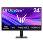 Монитор 23.8" LG 24G411A-B Black  (IPS,  1920x1080,  HDMI+DP,  1 ms,  178° / 178°,  250 cd / m,  1000:1,  144Hz)