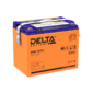 Delta DTM 1275 I  (75 А\ч,  12В) свинцово- кислотный аккумулятор