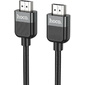 Кабель Hoco US09 ver2.0 HDMI  (m) HDMI  (m) 2м черный пакет  (упак.:1шт)