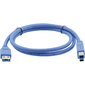 Кабель USB-A 3.0 вилка- USB-B вилка,  0, 9 м