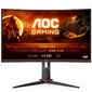 МОНИТОР 27" AOC C27G2ZU Black-Red  (VA,  изогнутый,  1920x1080,  240Hz,  0.5 ms,  178° / 178°,  300 cd / m,  80M:1,  +2xHDMI 2.0,  +DisplayPort 1.2,  +4xUSB 3.2,  +MM,  +регулировка по высоте,  FreeSync)
