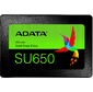 ADATA SSD Ultimate SU650,  960GB,  2.5" 7mm,  SATA3,  3D TLC,  R / W 520 / 450MB / s,  IOPs 40 000 / 75 000,  TBW 560,  DWPD 0.5  (3 года)