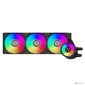 Кулер для процессора /  PCCooler DA360 Pro ARGB BK  (300W,  360mm,  Black,  ARGB /  Fans: 3x120mm,  75.8CFM,  33.7dBA,  2200RPM /  Pump height 57mm,  28dBA,  3000RPM,  Rad thickness 27mm /  S: 1851,  1700,  1200,  20XX,  115X,  AM5,  AM4)