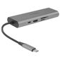 DAHUA  Док станция 8 in 1 USB 3.1 Type-C to USB 3.0 + HDMI + RJ45 + SD / TF + PD Docking Station