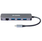 D-Link DUB-2334 / A1A Док-станция с разъемом USB Type-C,  3 портами USB 3.0,  1 портом USB Type-C / PD 3.0 и 1 портом Gigabit Ethernet