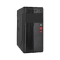 Exegate EX283224RUS Корпус Miditower ExeGate UN-605B Black,  ATX,  <UN450,  120mm>,  2*USB,  Audio,  замок блокировки кнопки питания