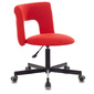 Кресло Бюрократ KF-1M красный 26-22 крестовина металл черный