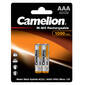 Camelion AAA-1000mAh Ni-Mh BL-2 (NH-AAA1000BP2, аккумулятор,1.2В)
